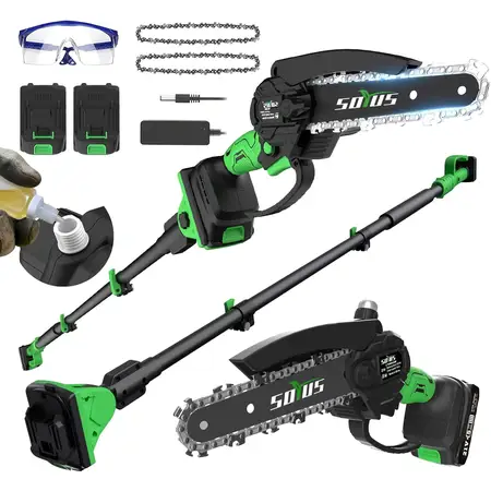 2-IN-1 Electric Pole Saws for Tree Trimming