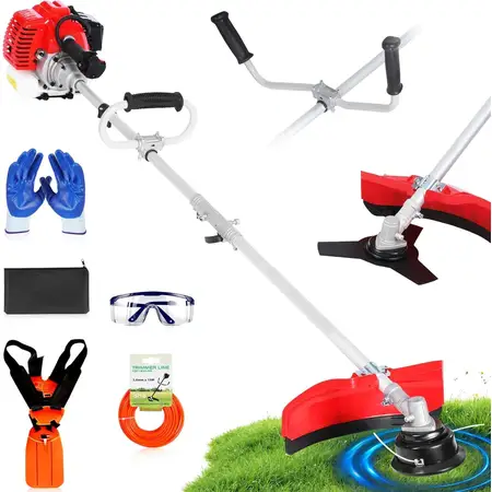 3-in-1 Heavy Duty String Trimmer for Overgrown Brush